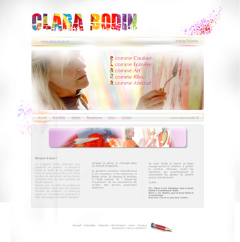 Site Clara Bodin